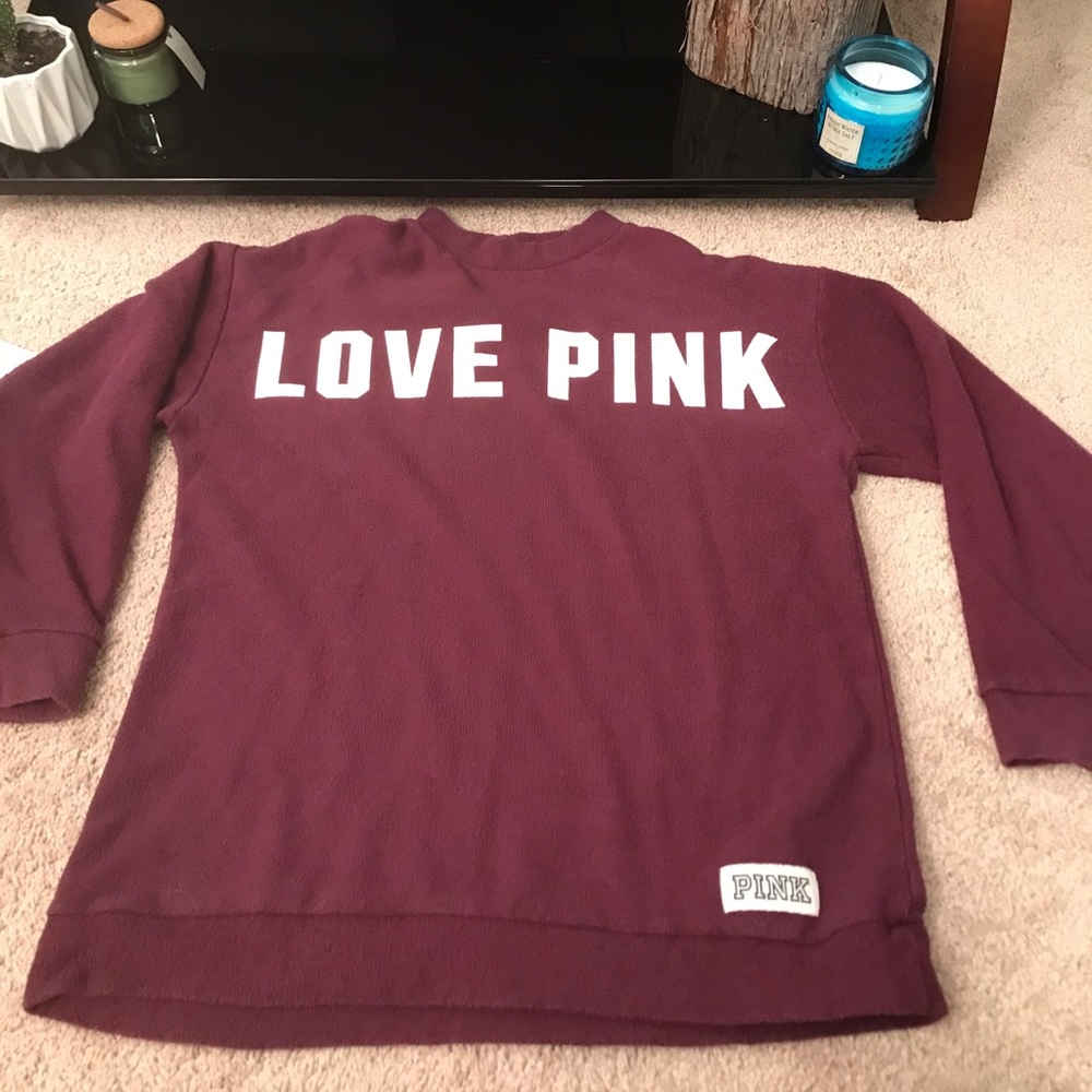 pink sweater